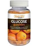 YumVs Orange Glucose Gummies (60 Ct) - Vegan, Gluten-Free, Kosher & Halal Chewable Supplement for Men and Women - Buy Online on GoSupps.com
