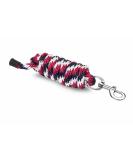 Shop Connection Trick for Horses & Ponies - 2m Hard PP Rope with Classic Carabiner Hook (Pink/Marine/White) - Buy Online on GoSupps.com
