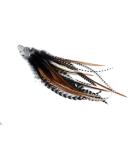 Real Feather Hair Extensions Kit - 25 Mini Fluffys + Rings/Loop + Instructions - Buy Online on GoSupps.com