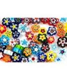 Devardi Glass COE 90 Millefiori Hi-Def Premium Fire-Polished Flower mix. 2 oz  JTMM8 Fusing  Mosaic - Buy Online on GoSupps.com