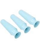 DMV Scleral Cup Large - 3 Pack for Easy Scleral Contact Lens & Prosthetic Eye Handling - Dark Blue (Light Blue) - International Shipping - Buy Online on GoSupps.com