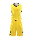 Topeter Men Mesh Jersey Blank Team Uniform Basketball Shorts for Sports Scrimmage Yellow 2XL - Buy Online on GoSupps.com