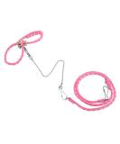 Adjustable Hamster Harness & Leash | Anti-Bite Vest for Hamsters Gerbils Rats Mice Ferrets & Squirrels - Pink - Buy Online on GoSupps.com