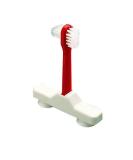 Single-Handed Denture Brush with Suction Cups | Easy Grip & Cleaning | [Brand Name] - Buy Online on GoSupps.com
