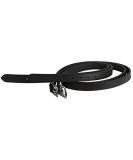 Pets2Care GENUINE HORSE HEAVY DUTY STRONG STIRRUP LEATHER BLACK & BROWN FULL (60") COB (54") PONY SS BUCKLE Black FULL (60") - Buy Online on GoSupps.com