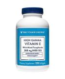Vitamin Shoppe E400 High Gamma 400IU Softgel - Cardiovascular, Immune & Eye Health Support - 120 Softgels - Buy Online on GoSupps.com