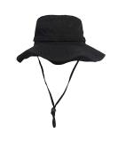Phaiy Wide Brim UV Protection Bucket Hat - Black | Outdoor Boonie Hat for Men and Women - Buy Online on GoSupps.com