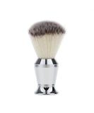 CSB Synthetic Shaving Brush for Men | Nylon Knot & Chrome Handle | Premium Wet Shave Brush (Silver - Buy Online on GoSupps.com