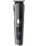 Premium 4-in-1 Hair Clippers for Men - Cordless Beard Trimmer Ear/Nose Trimmer Body Groomer & Detail Trimmer - Rechargeable with LED Display & Wet/Dry Attachments (Black - Buy Online on GoSupps.com