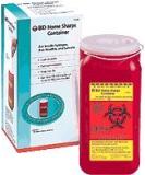 Bd Home Sharps Container 1.4 Quarts - Convenient & Safe Disposal Solution - Buy Online on GoSupps.com