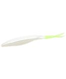 Zoom Bait Salty Super Fluke Bait-Pack of 10 - White Pearl Chartruese | Top-Quality Fishing Lure Bundle - Buy Online on GoSupps.com