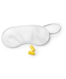 Meta Title: eBuyGB Lightweight Travel Eye Sleep Mask Blindfold and Ear Plug Set - 2 Pack (White) | for Sleeping and Vacation - Buy Online on GoSupps.com