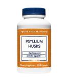 Psyllium Husk Fiber Supplement 840mg - Supports Regularity & Healthy Cholesterol - 300 Capsules - Buy Online on GoSupps.com