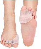 Gel Toe Separators & Stretcher Kit - 2 Pairs for Bunion Relief, Metatarsal Pads for Overlapping Toes & Hammer Toes - Orthotic Toe Spacer Set to Reduce Foot Pressure - Buy Online on GoSupps.com