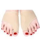 Haofy Hallux Valgus Bandage Bunion Corrector with Gel Pad - Effective Toe Spreader Socks for Pain Relief & Big Toe Treatment - Buy Online on GoSupps.com