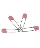 4 Pack Pink Plastic Diaper Pins | Secure and Safe Fastening Solution - Buy Online on GoSupps.com