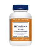 Vitamin Shoppe Bromelain 500MG 600 GDU Enzyme Digestive Support (300 Capsules) - Buy Online on GoSupps.com