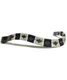 Buy Equipride Argentina Polo Browband - Embroidered Gaucho Grey Brown Leather Cob (15) | International Shipping Available - Buy Online on GoSupps.com