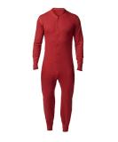 Stanfield's Men's Cotton Rib Onesie Winter Underwear Large Red - Buy Online on GoSupps.com