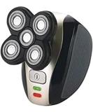 Buy Men's 5 in 1 Cordless Electric Razor - Rotary Shaver & Grooming Kit for Bald Heads Beard Hair & Nose Trimming - International Shipping Available - Buy Online on GoSupps.com