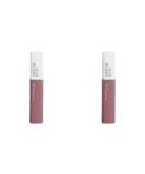Maybelline New York Super Stay Matte Ink Pinks - Long-lasting Liquid Lipstick No. 140 Soloist (2-Pack) - 5ml Each - Buy Online on GoSupps.com