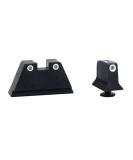 Trijicon GL204-C-600689 Bright & Tough Night Sight Suppressor Set  Glock 20/21/29/30/36/40/41  White Front/ White Rear with Green Lamps - Buy Online on GoSupps.com