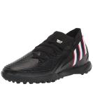 adidas Edge.3 Turf Soccer Shoe 9 - Core Black/White/Vivid Red | Unisex - Buy Online on GoSupps.com