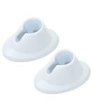 Nail Art Display Stand - 2pcs White Nail Polish Bottle Holder for Manicure Organizing - Buy Online on GoSupps.com