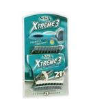 Buy Schick Xtreme 3 Disposable Razors - 21ct | Best International Shipping Available - Buy Online on GoSupps.com