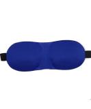 3D Contoured Eye Sleeping Mask - Multicolored Travel Blindfold (Blue) for Comfort & Relaxation - Buy Online on GoSupps.com