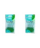 TePe Interdental Brushes Original Green 0.8mm - Pack of 2 (8 Brushes) for Optimal Dental Care - International Shipping - Buy Online on GoSupps.com