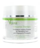 Veana enzymes peeling powder (100g) for approx. 50 facial applications with papaya and pineapple skin-explanatory pore depth of skin cleaning also with acne 100 g (1 Pack) - Buy Online on GoSupps.com
