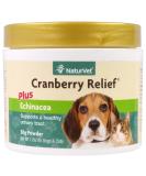 NaturVet Cranberry Relief with Echinacea for Dogs & Cats - 1.7 oz Powder | Natural Urinary Support - Buy Online on GoSupps.com