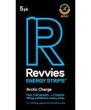 Revvies Energy Strips - Arctic Charge | 50 Strips | 40mg Caffeine | Vegan | Low-Calorie Energy Solution - Buy Online on GoSupps.com