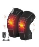 Snailax Heated Knee Massager - Pain Relief 3 Heat Levels & Vibration Modes Arthritis Knee Wrap Leg Massager (Not Cordless - Buy Online on GoSupps.com
