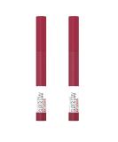 Maybelline New York Super Stay Ink Crayon Lipstick - Pack of 2 Speak Your Mind #75 | Long-Lasting Color International Shipping Available - Buy Online on GoSupps.com