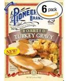 Pioneer Brand Roasted Turkey Gravy 1.41 Oz Packet (Pack of 6) - Buy Online on GoSupps.com