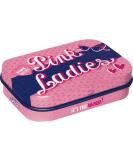 Nostalgic-Art Retro Pill Box | Grease-Pink Vintage Gift for Film Fans | 4x6x1.6 cm with Peppermint Dragees - Buy Online on GoSupps.com