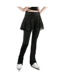 Girls Diamond Figure Skating Hip Protection Pants - Black - Size 150 - Buy Online on GoSupps.com