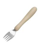 Homecraft Caring cutlery kitchen utensils ergonomic stainless steel cutlery silverware for poor grip restricted movement for elderly/disabled fork 1 piece Ivory Handle Fork (Eligible for VAT Relief in the UK) Ergonomic Stainless Steel Eating Utensil Silve - Buy Online on GoSupps.com