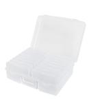 novelinks Photo Case 4" x 6" Photo Box Storage - 16 Inner Photo Keeper Photo Organizer Cases Photos Storage Containers Box for Photos (Clear) - Buy Online on GoSupps.com