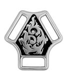 Hill Saddlery Jerimiah Watt Floral Martingale Center with Black Accent - Premium Horse Tack - Buy Online on GoSupps.com