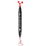 Go Ho Red Star Stamp Liquid Eyeliner | Waterproof & Smudge-proof Long-lasting Eye Makeup | Double-Sided Seal | 1 PC - Buy Online on GoSupps.com