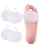 Hilph Metatarsal Pads for Foot Pain Relief - Reusable Soft Gel Cushions for Women & Men | Forefoot Pads for Morton's Neuroma (2 Pairs - Buy Online on GoSupps.com