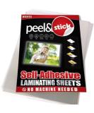 Pack of 24  Self-Adhesive Laminating Sheets  Clear Letter Size (9 x 12 Inches)  4 mil Thickness 24-Pack - Buy Online on GoSupps.com