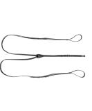 Buy HKM Triangle Reins with Stainless Steel Fittings - Black S | International Shipping Available - Buy Online on GoSupps.com