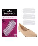 Foot Petals womens Gel - 3 Pr Back of Heel Comfort Shoe Insert  Gel  One Size US - Buy Online on GoSupps.com