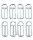 Lily's Things, Double Obstacle Line Metal Buckles for a Custom Ninja Experience, for Exclusive use with Our Double Slackline Sets (Set of 8) - Buy Online on GoSupps.com