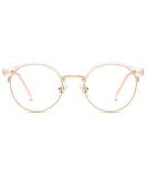 Firmoo Blue Light Reading Glasses for Men & Women - UV Protective Computer Glasses with Blue Light Filter (Pink) - Buy Online on GoSupps.com