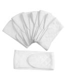 Healeved 8 Pcs Baby Belly Button Band - Infant Umbilical Cord Belt for Hernia Care and Navel Truss - Cotton Belly Binder for Newborn - 0-12 Months - Buy Online on GoSupps.com